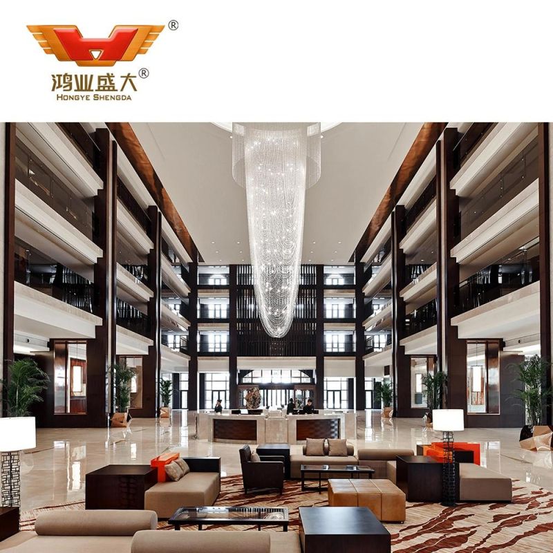 Customized Commercial High Gloss Hotel Furniture Lobby