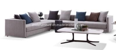 Living Room Furniture Modern Fabric Section Sofa