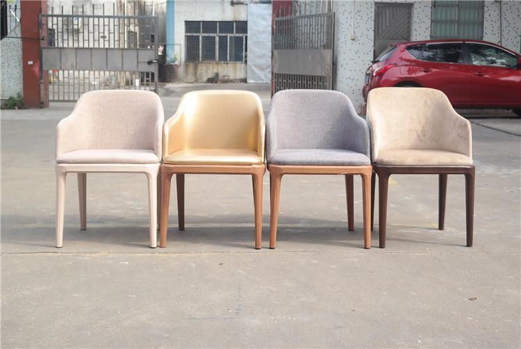 Wholesale French Hotel Metal Armrest Dining Chair Yc-F132