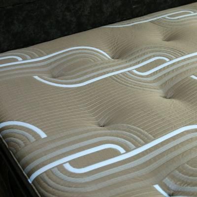 Modern Hotel Mattress Single Pillow Top Pocket Coil Spring Mattress in a Box