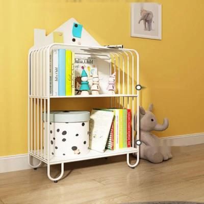 Office Metal Library Bookcase Booksehlf Steel Display Book Storage Shelf