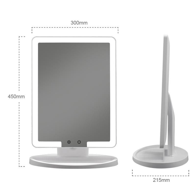 Portable Desktop LED Makeup Luxury Mirror for Room