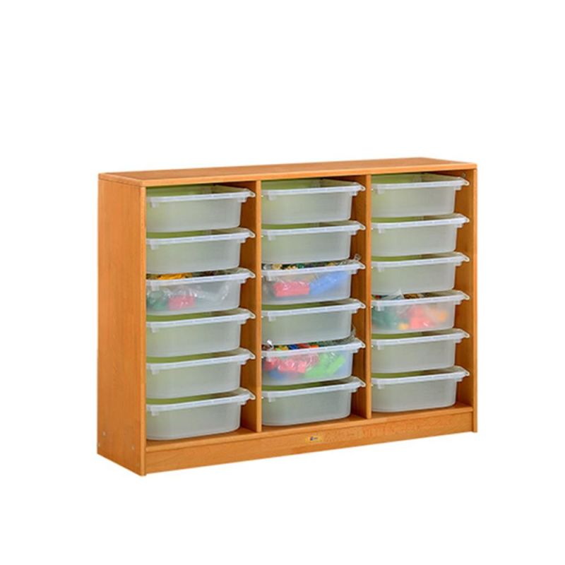 Double Side Cubby Storage Cabinet