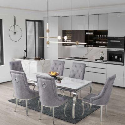 Nordic Modern 200cm Long Dining Room Table and Chairs