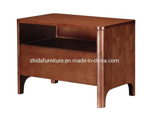 Modern Design Wooden Bedside Table Sofa Bedroom Nightstand