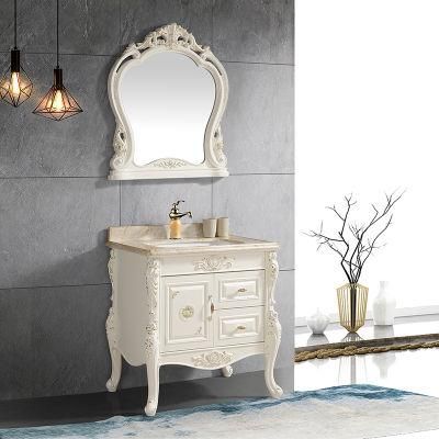 Hot Sale European Style Economic Bathroom Cabinet Modern Bathroom Vanity for Apartment