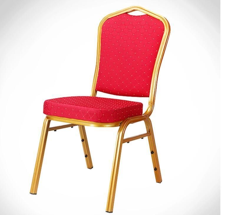 Modern Elegant Wedding Chiavari Types of Crown Back Fabric Banquet Chairs