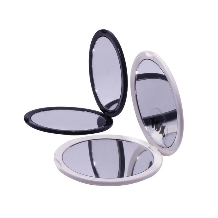 Wholesale Custom Logo Round Small Cosmetic Folding Double Side Makeup Mirror