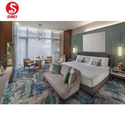 Customized Five Star Wooden Villa/ Resort Hotel Room Bedroom Set Modern Hotel Furniture