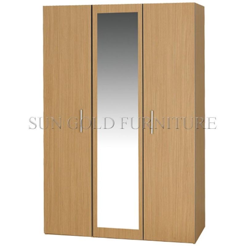 Modern Popular Designs Two Doors Bedroom Wooden Furniture Wardrobes Cabinets