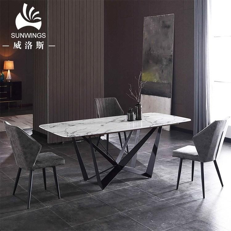 1.8m Good Quality Attractive Design Showroom Table Dining Table / Exihibition