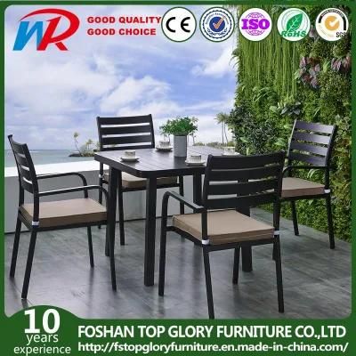 Patio Chairs Aluminum Table Dining Table Sets Tg-Hl808