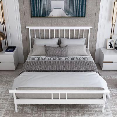 Modern Decorative Home Furniture Children Bedroom Single Iron Bed