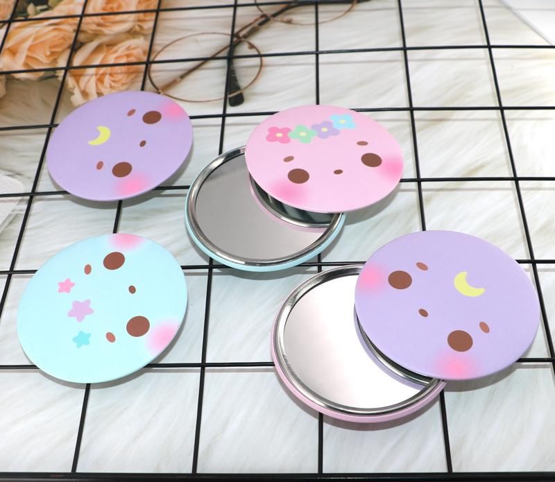 2022 Mini Round Cheap Small Makeup Pocket Mirror for Promotional