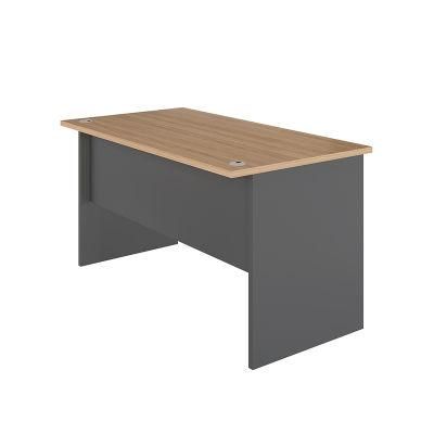 Brown Desktop Black Frame Writing Computer Desk Modern Simple Study Table