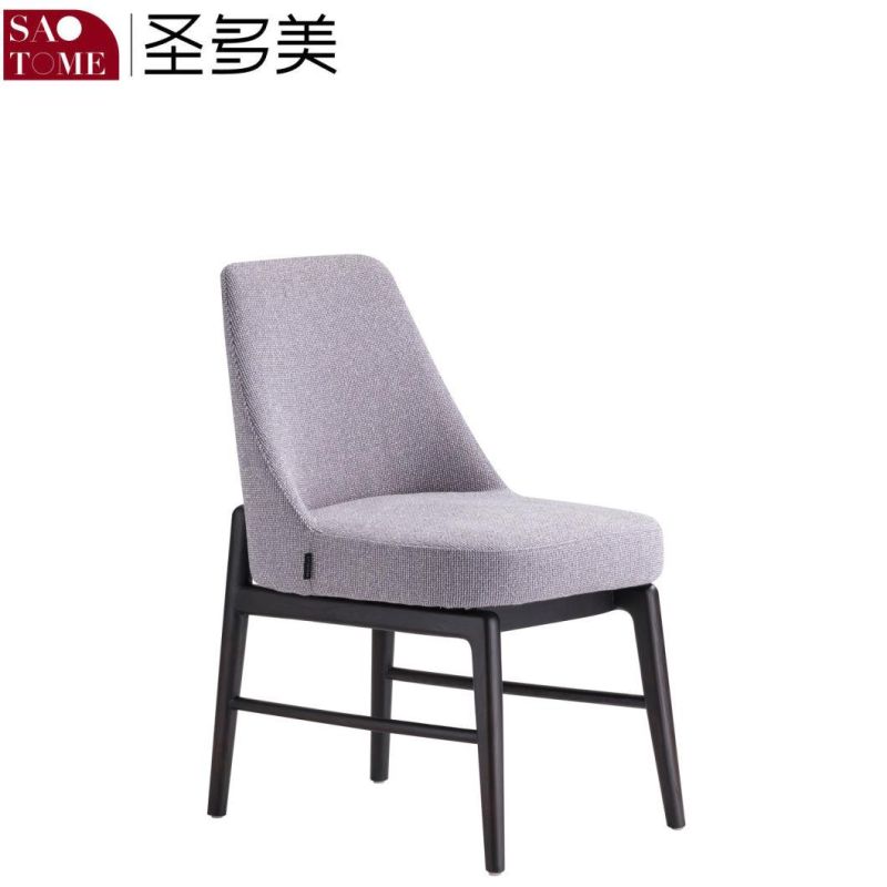 Modern Advanced Design Armless Blue Dining Chair