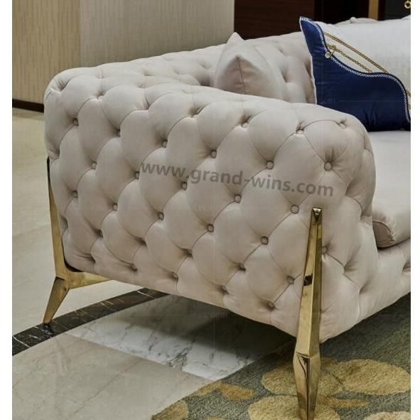 Factory Direct Sales Modern Hotel Furniture Entertainment Club Villa Living Room Leisure Lazy Sofa