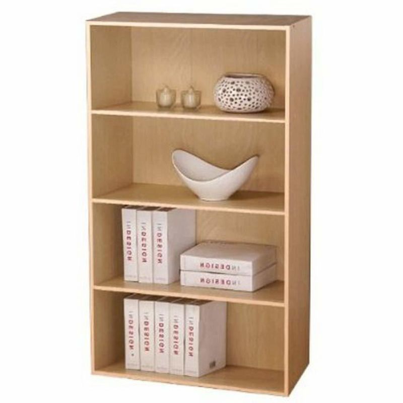 4-Tier Bookcase / Bookshelf / Storage Shelves, Espresso