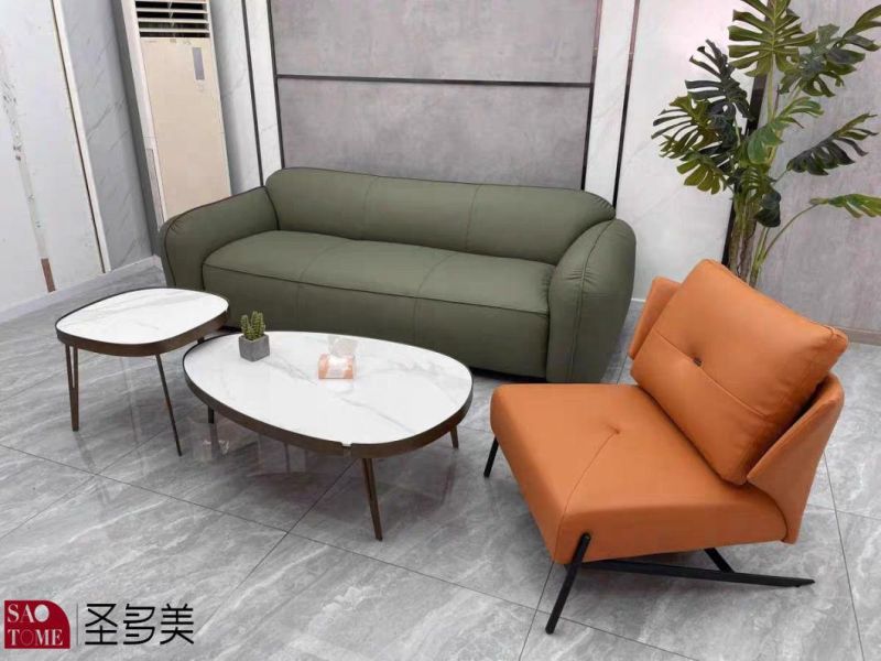 Modern Living Room Stainless Steel Metal Leisure Chairs