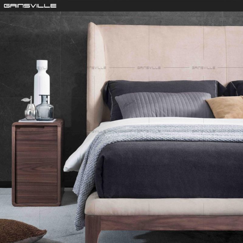 Luxury Hotel Furniture Modern Bedroom Bed King Bed Wall Bed Gc1831