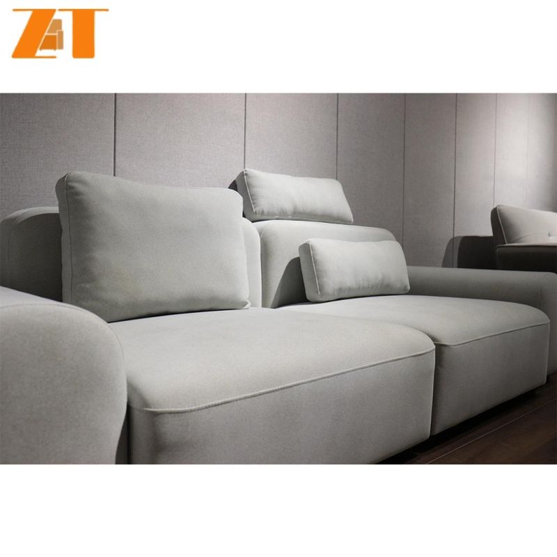 Custom Sofa Furniture Wholesale L Shape Fabric Sofa Set Recliner Sofa