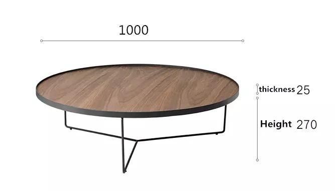 Simple Life Round Coffee Table Metal Table