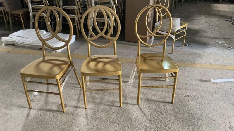 White Clear Transparent Plastic Resin PC Event Wedding Chair Table Set Event Furniture Gold PP Pheonix Dining Chairs