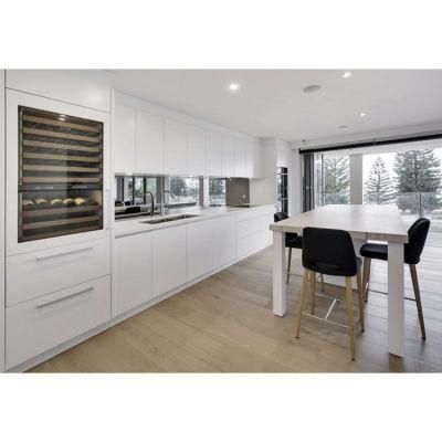 Modern Custom Make High Gloss Lacquer Kitchen Cabinet White 2PAC Kitchen Cabinets