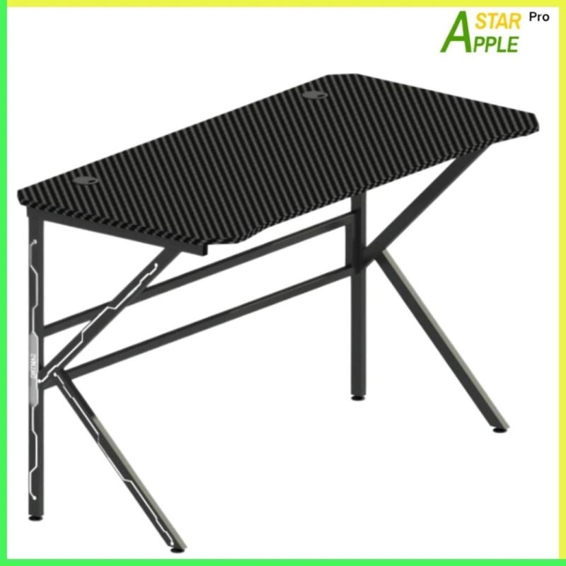 Professional Computer PC Desk Modern Study Hotel Hospital Conference Meeting Reception Training Plastic Folding Laptop Office Gaming Table with Extension Shelf