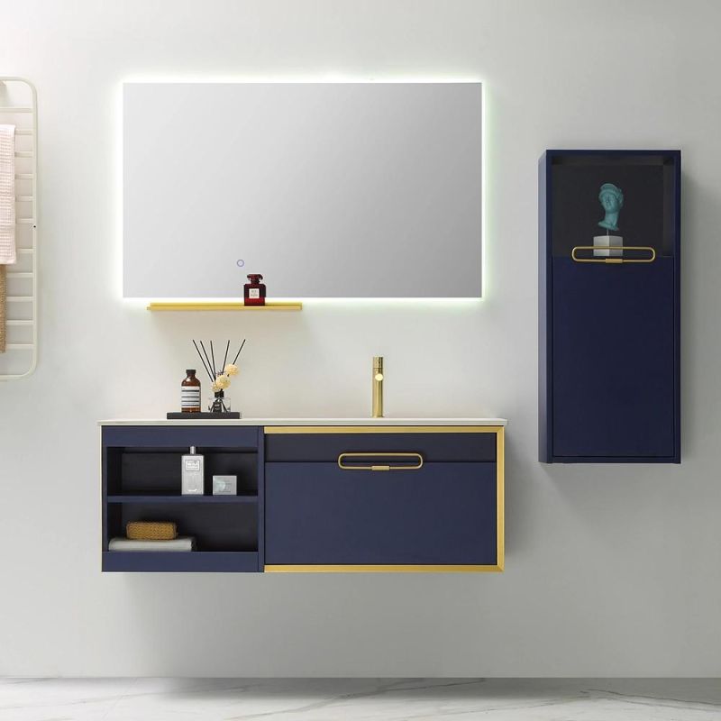 Modern Design Plywood Bathroom Cabinets Furniture with Mirror