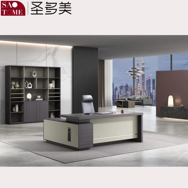 Modern Luxury Foshan Desk Office Wooden Desk Financial Desk Office Furniture