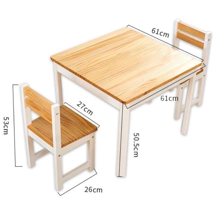 Modern Kindergarten and Preschool School Classroom Furnitures Kids Furniture Wooden Children Furniture, Nursery and Daycare Baby Furniture Made of Pine