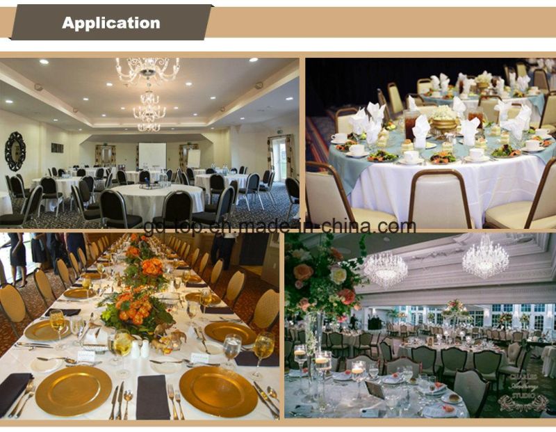 Top Furniture Metal Frame Hotel Wedding Banquet Chair