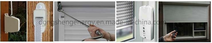 Security Front-Mounted Aluminum PU Foam Window Roller Blind