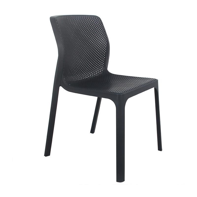 Rikayard High Quality Modern Cheap Wholesale Java Dining Armless PP Plastic Chair