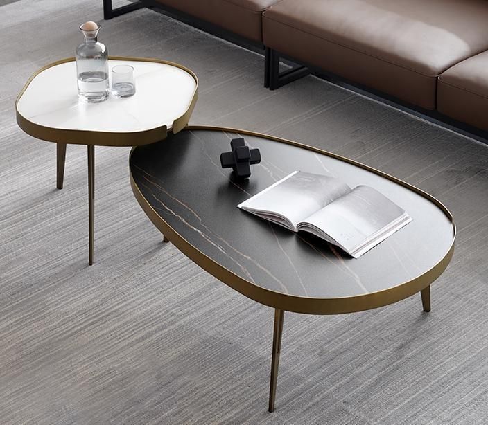 Modern Furniture Special Shape Marble Coffee Table