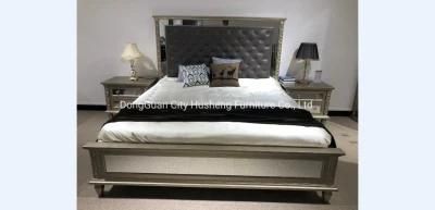 Bed Bedroom Furniture Bed Design Champange Mirror Bed