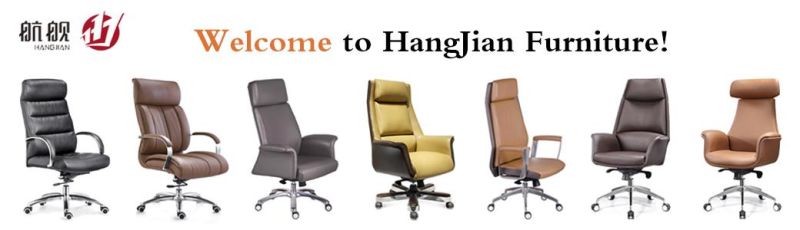 High Back Ergonomic Swivel Office Executive Chair Leather Office Furniture for Sale