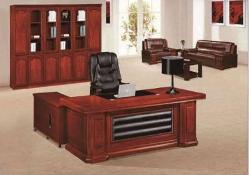 Factory Outlet Modern Office Painting Wooden Manager Boss Executive Table (SZ-O504)