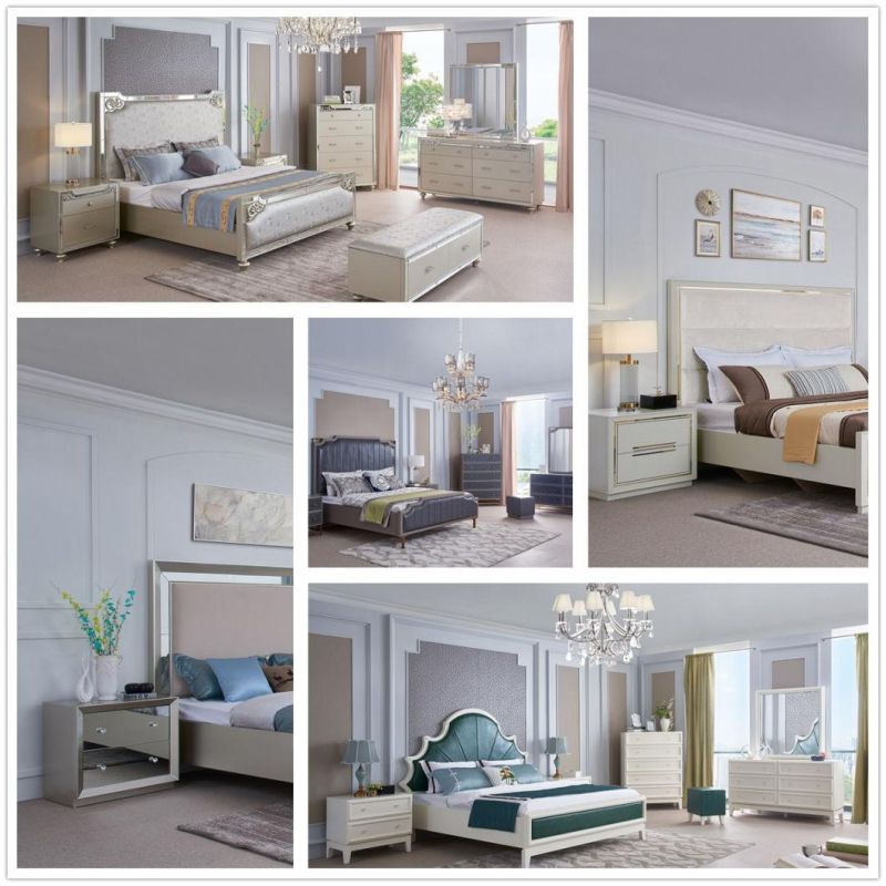 Factory Offered Latest Modern Designs Bedroom Furniture Set