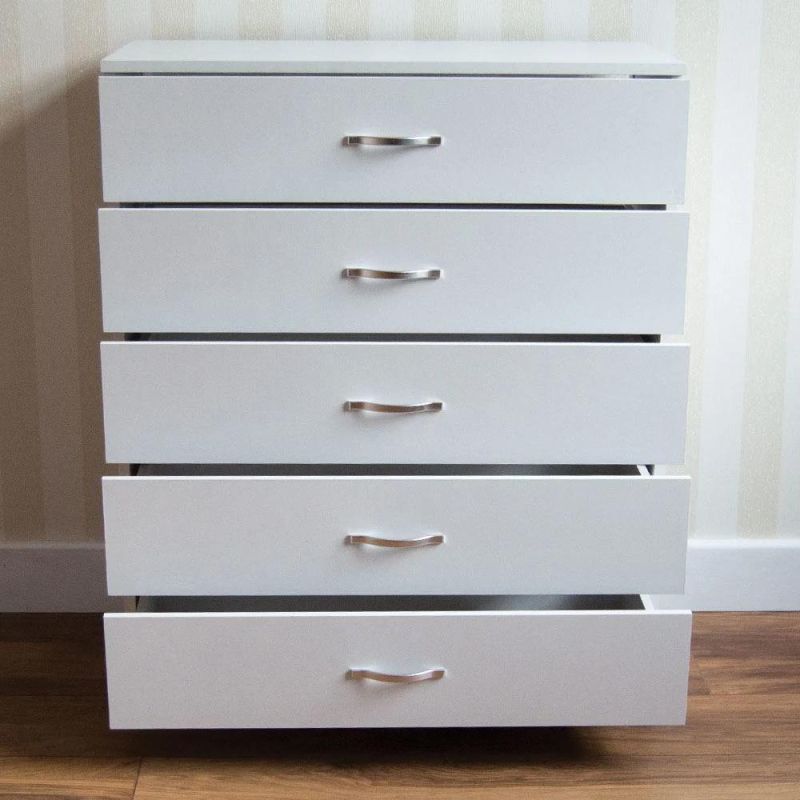 Melamine Board Chest with Drawers