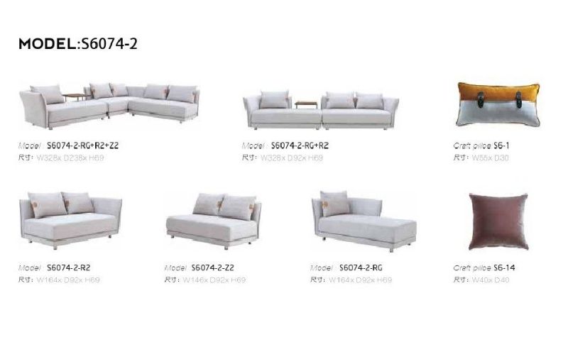 Hot Sale Livingroom Furniture Fabric Sofa