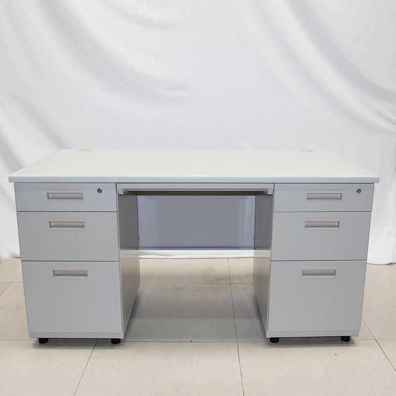 Office Table with 6 Drawers