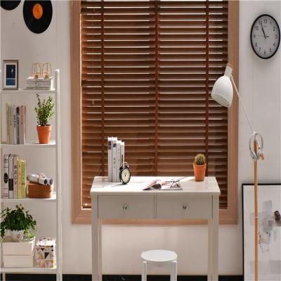 Luxury Custom Made Color UV Resistant Windproof Basswood Blinds