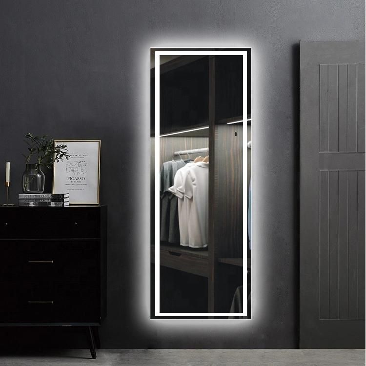 Hair Beauty Salon Illuminated Mirror Frameless Full Length LED Wall Mirror Wholesale China Manufacturer