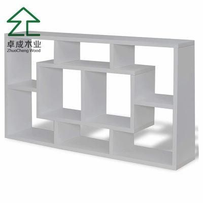 MDF Bookshelf Free Standing Shelf MDF Bookshelf