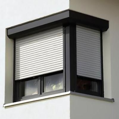 Security Front-Mounted Aluminum PU Foam Window Roller Blind