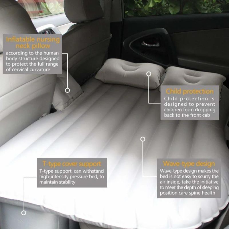 Car Accessory Inflatable Air Mattress with Pump