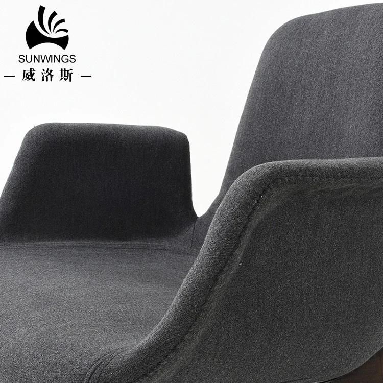 Injection Foam Armrest Chair From Solid Wood Furniture Manufacturer / Factory