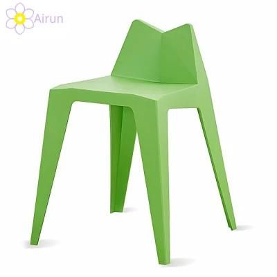 Most Popular Home Furniture Colorful Plastic Horse Stool PP Stackable Dining Chair for Sale